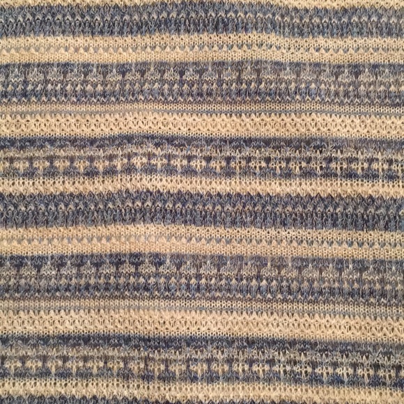 Blue and cream striped tank - Picture 3 of 7